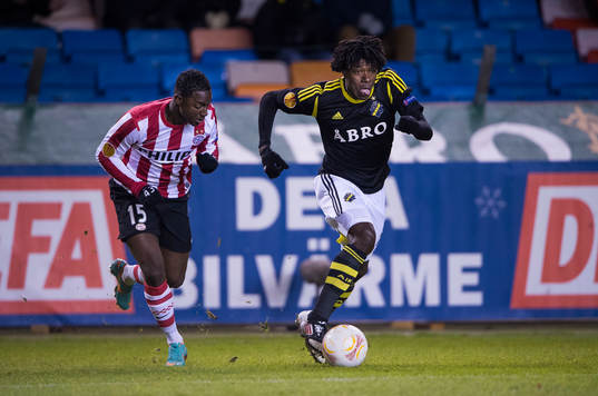 Jetro Willems, Eindhoven och Mohamed Bangura, AIK