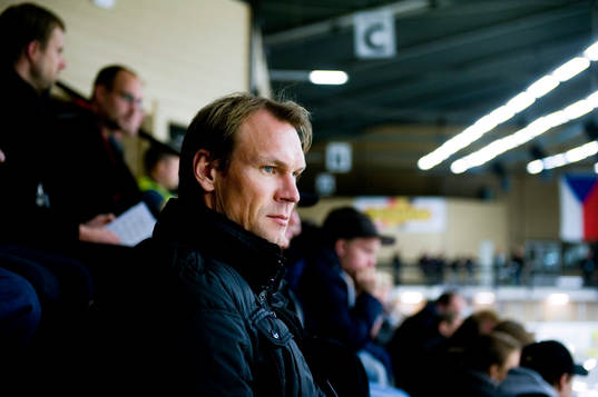 Nicklas Lidström scoutar spelare för Detroit Red Wings