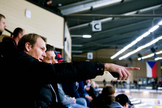 Nicklas Lidström scoutar spelare för Detroit Red Wings