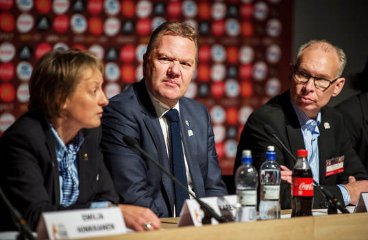 Karl-Erik Nilsson, ordförande Svenska fotbollsförbundet
