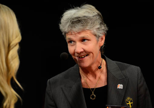 Pia Sundhage, förbundskapten Sverige
