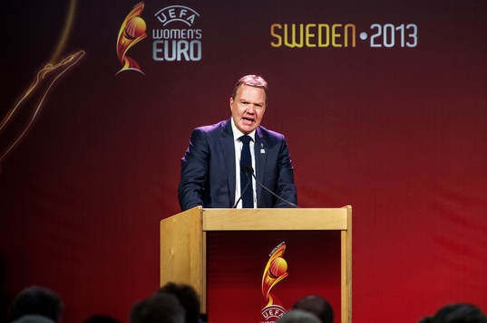 Karl-Erik Nilsson, ordförande Svenska fotbollsförbundet