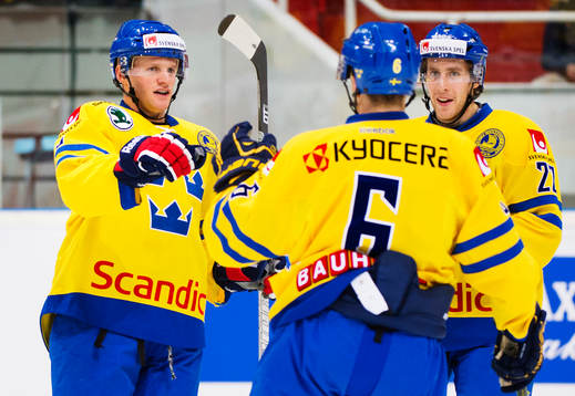 Tony Mårtensson, Oscar Fantenberg och Per Åslund,