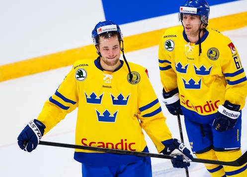 Victor Hedman och Martin Thörnberg, Sverige, deppar