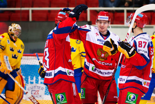 Denis Kokarev, Evgeny Kuznetsov och Vadim Shipachev,