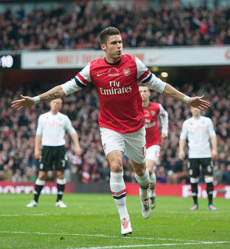 Football - Arsenal v Fulham - Barclays Premier League -
