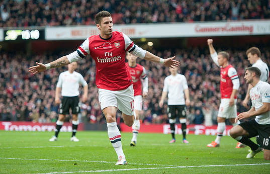 Football - Arsenal v Fulham - Barclays Premier League -