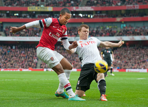 Football - Arsenal v Fulham - Barclays Premier League -