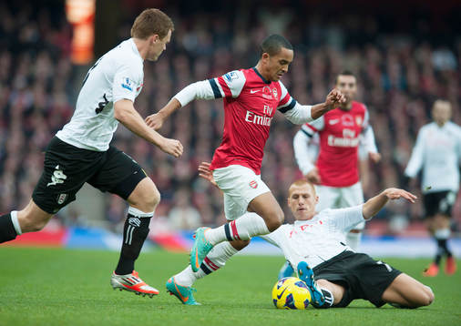 Football - Arsenal v Fulham - Barclays Premier League -