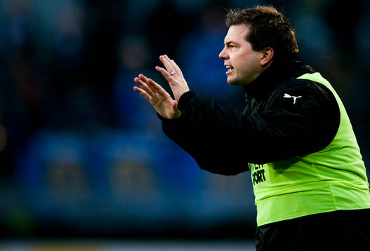 Jens Gustafsson, tränare Halmstad