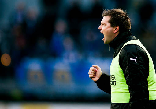Jens Gustafsson, tränare Halmstad