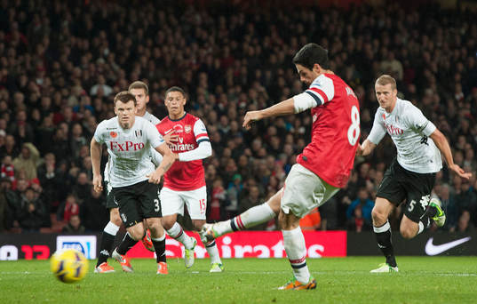 Football - Arsenal v Fulham - Barclays Premier League -