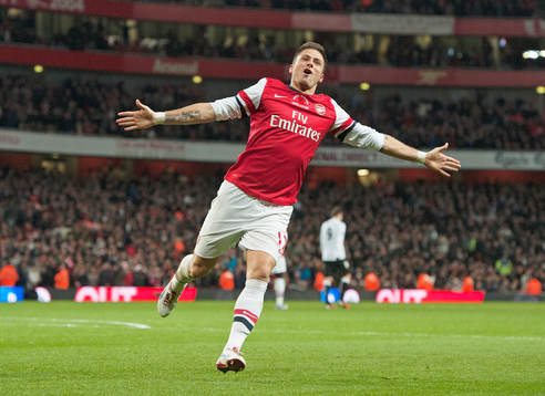 Football - Arsenal v Fulham - Barclays Premier League -