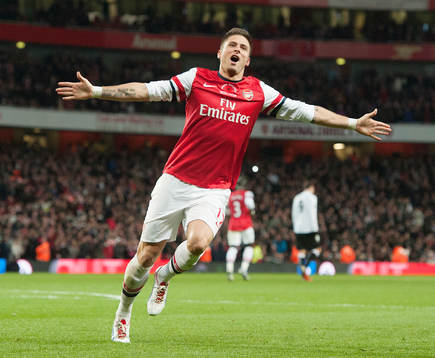 Football - Arsenal v Fulham - Barclays Premier League -