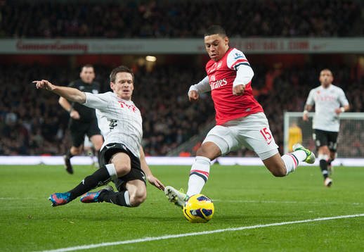 Football - Arsenal v Fulham - Barclays Premier League -