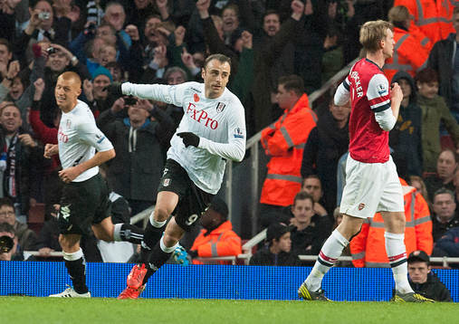 Football - Arsenal v Fulham - Barclays Premier League -