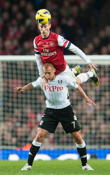 Football - Arsenal v Fulham - Barclays Premier League -
