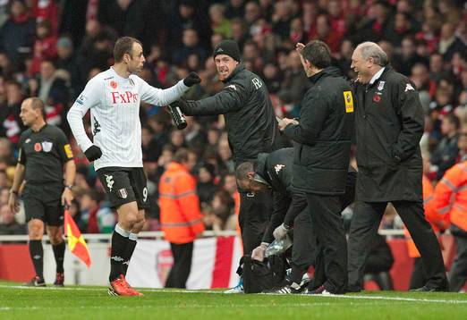 Football - Arsenal v Fulham - Barclays Premier League -