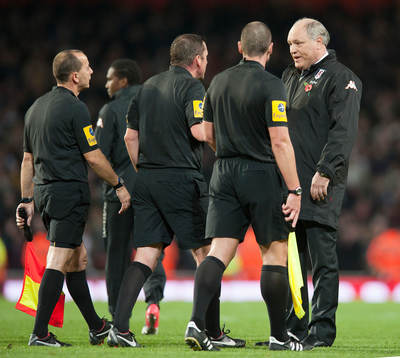 Football - Arsenal v Fulham - Barclays Premier League -