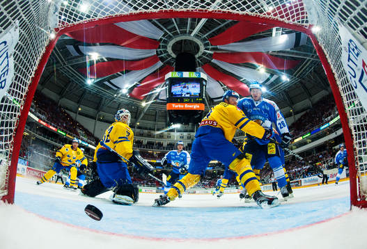 Gustaf Wesslau, målvakt, Sverige, Staffan Kronwall,