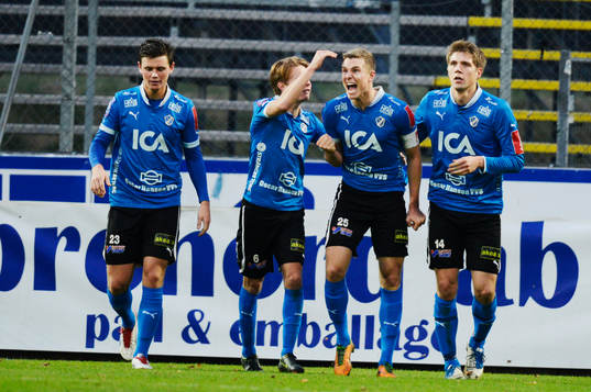 Rickard Magyar, Halmstad, jublar
