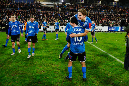 Jubel i Halmstad