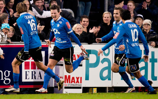Marcus Antonsson, Halmstad jublar