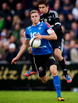 Richard Magyar, Halmstad, Fredrik Holster, GIF Sundsvall