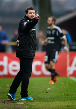 Jens Gustafsson, tränare Halmstad