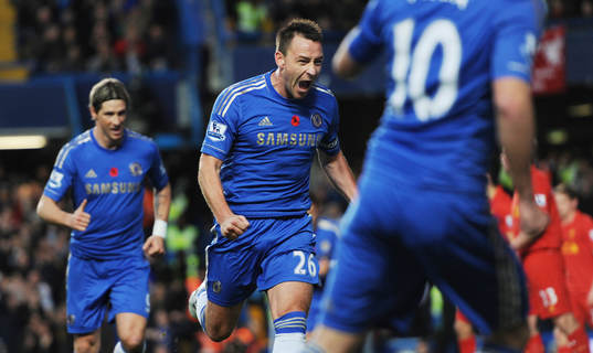 Football - Chelsea v Liverpool - Barclays Premier League  -