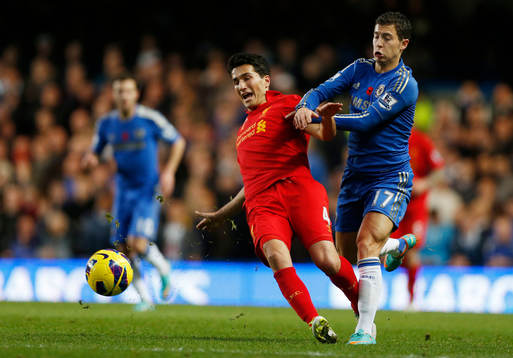 Football - Chelsea v Liverpool - Barclays Premier League  -