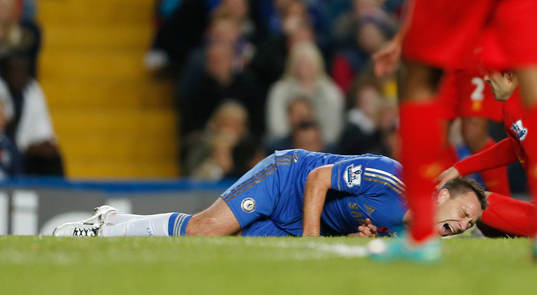 Football - Chelsea v Liverpool - Barclays Premier League  -