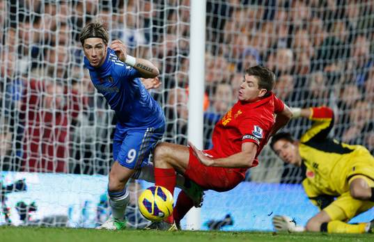 Football - Chelsea v Liverpool - Barclays Premier League  -