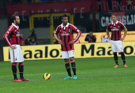 MILAN DELUSIONE FINE GARA