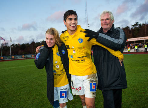 Johan Svahn och Zlatan Krizanovic, matchens målgörare