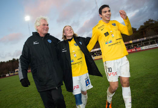 Johan Svahn och Zlatan Krizanovic, matchens målgörare