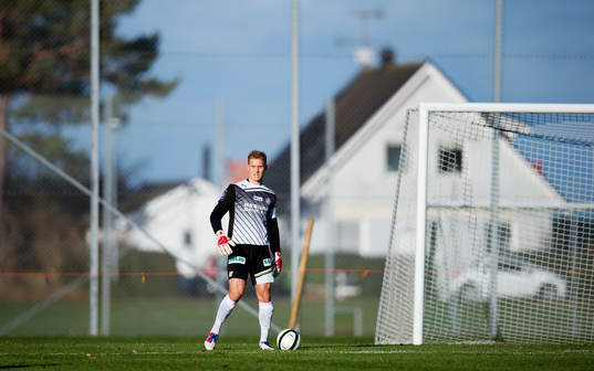 Pär Hansson, målvakt, Helsingborg spelar idag ett
