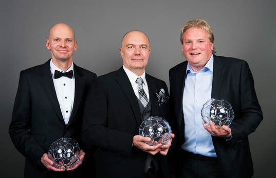 Årets tränare, Thomas Mårtensson och Ulf Palmquist,