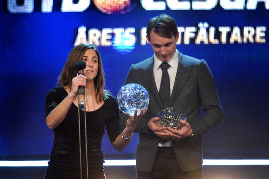 Verónica Boquete och Kim Källström får pris som årets