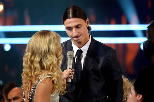 Anna Brolin och Zlatan Ibrahimovic