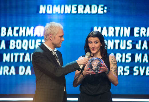 Årets Allsvenska Spelare. Anja Mittag