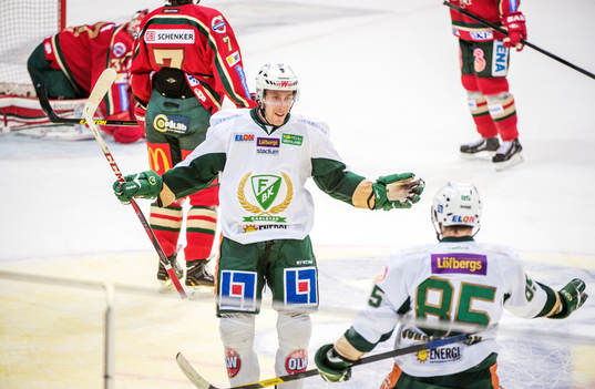 Per Åslund, Färjestad, jublar