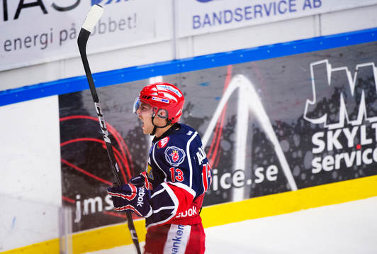 Fredric Andersson, Södertälje, jublar