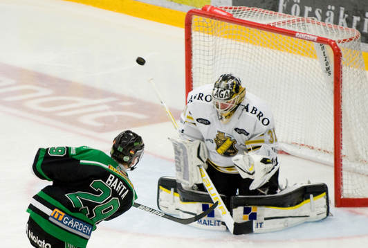 Alexander Barta, Rögle mot Daniel Larsson, AIK
