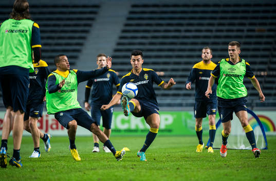 Martin Olsson, Jiloan Hamad och Alexander Kacaniklic