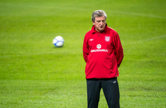 England tränar på Friends Arena. Roy Hodgson,