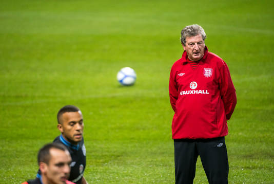 England tränar på Friends Arena. Roy Hodgson,