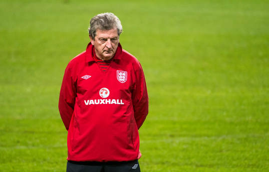 England tränar på Friends Arena. Roy Hodgson,