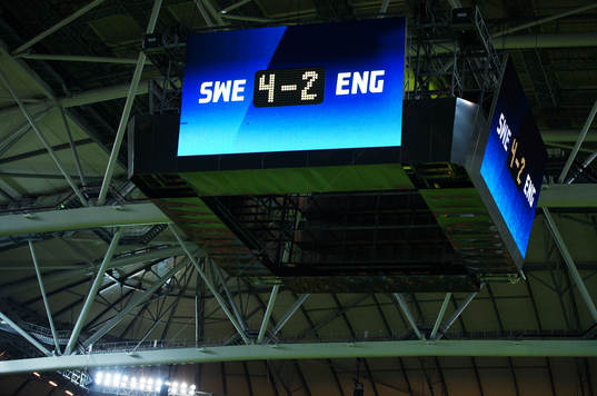 Slutresultatet i matchen blev 4-2