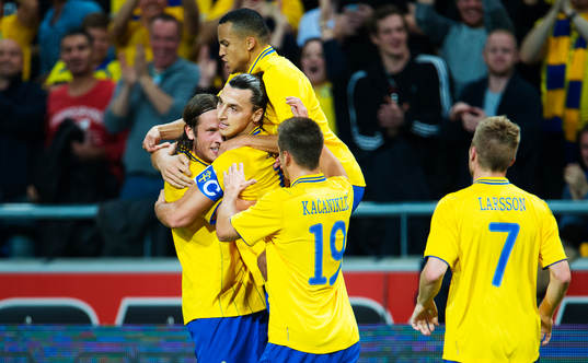 Zlatan Ibrahimovic, Sverige, kramas om